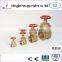 High quality gate valve brass for mini size