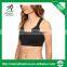 Ramax Custom Women Black Stylish Cross Back Sports Yoga Bra