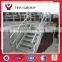 Qingdao custom made wholesale steel rolling warehouse ladder