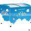 GLASS DOOR freezer,ice cream display freezer
