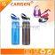 Flip lid straw plastic carbon filter water bottle