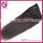  supplier cheap 100% human hair clip in hair extension unprocessed peruvian clip in hair extensions