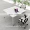 High quality metal frame furniture square table for office manager room