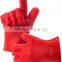 Oven Mitts L/XL/XXL Silicone Oven 1 Color Logo Cooking Grilling BBQ Gloves