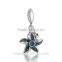 wholesale hanging programmable 925 sterling silver starfish bracelet