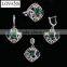 Birthday Party Decorations Rhinestone Jewelry Set Micro Pave Jewelry TZ-0220