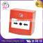 Red Color Single Pole 24V Resettable Fire Alarm Manual Call Point