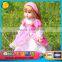 18 inch educational long hair baby doll with yellow hair color can sing and tell story doll for sale