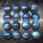 Round Cut Cabochon Labradorite Blue Flashy Gemstone AAAA Quality