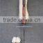 male upper body dress form with wooden arms & diferent base