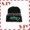 Unisex Teenagers Embroidery Beanies Skullies Knitted Hats