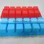 Food grade silicone grid ice tray, 12-cavity silicon bar Cube Ice Trays