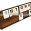 Classic RUMMY Set in WOOD Case in Walnut