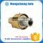 BSP standard 2'' flange end 2-passage copper swivel joint rotary union