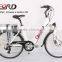 Battery packed by rear carrier electric bike with 700C tyre