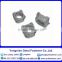 square weld nuts DIN928 carbon steel M4 hot dip galvanized electro galvanized