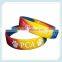 Christmas elastic colorful band silicone friendship bracelets rainbow