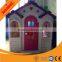 Plastic Garden House Kids Playhouse With Slide