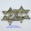 Custom Gold Plating Sheriff Star Badge