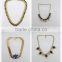 Girls unique black diamond beads strings necklace