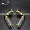 Glass Handle Pull Long Shape Fancy Crystal Door Knob