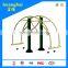 Galvanized Steel Outdoor Double sets Swing Chair fitness equipment for Children