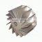 2016 Customized CNC machining parts Stainless steel impeller for deep well submersible water pump