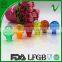 mini colorful ball shape christmas decoration with plastic bottle