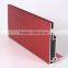 Framelesss slim extruded aluminum profile for advertising light box