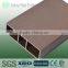 wood plastic composite timber garden fencinc