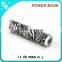 Full capacity blue lipstick christmas gift power bank 2600mah