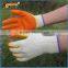 BSSAFETY korea chap double coated orange latex working gloves