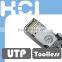 Taiwan Manufacturer EZ RJ45 8P8C UTP Solid and Stranded Modular Plug for Cat 6 Cable