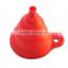 Fashion Colorful Kitchen Super Easy Foldable Mini Silicone Funnel