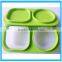 Wholesale Folding FDA Portable Collapsible Silicone Lunch Box