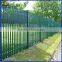 High Security Green Black PVC Coated Galvanized Steel Palisade