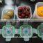 Plastic food storage crisper