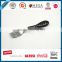 Full printed black color ABS handle baby spoon and fork set