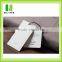 Embossed logo garment printing high quality hang tag price string paper tag