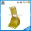 Thumb bucket for excavator