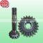 bevel gear shaft