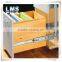 LMS 3 fold drawer slides stainless steel channel roll forming machine