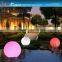 led glow swimming pool ball/led floating ball