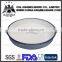 High quality enamel round tray with spraying decoration