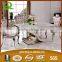 TH721 low price tempered glass top restaurant tables and chairs