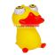 custom Soft Plastic Stress Reliever big eye Pop Out Eyes duck shape animal toys