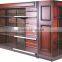 Heavy Duty Supermarket Stand Wood Display Shelf, Grocery Display Shelf Supplier