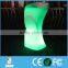 Outdoor furniture/glowing plastic lilluminated LED bar chair