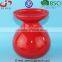 BSCI Certificate Factory red ceramic vase, vases for wedding centerpieces
