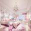 Professional Interior Rendering Design of Classic Adorable Pink Princess Girl's Bedroom BF12-03314f